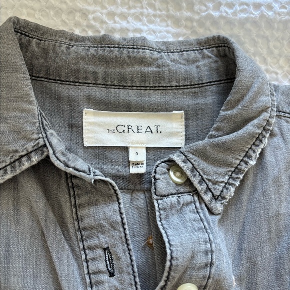 The Great - Button Down Shirt size 0 - Picture 6 of 7